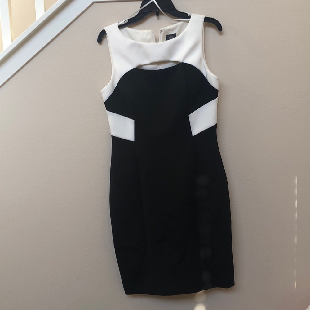 Vince Camuto Black/White Dress